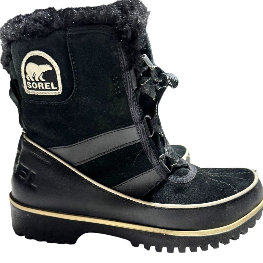 Sorel Tivoli II Black Snowboot Size 7
